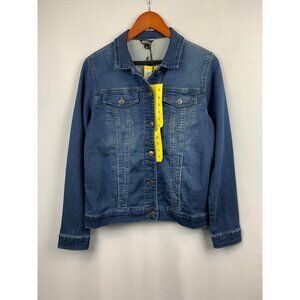 Buffalo David Bitton Womens Knit Denim Jacket S